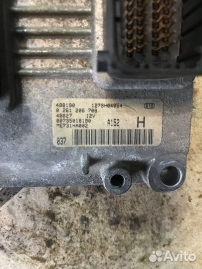 Блок управления двигателем Alfa Romeo 147