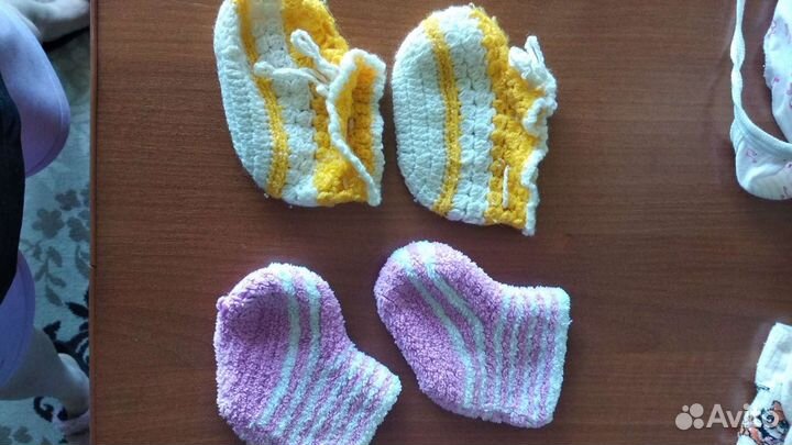 Носки пинетки в идеальном состоянии