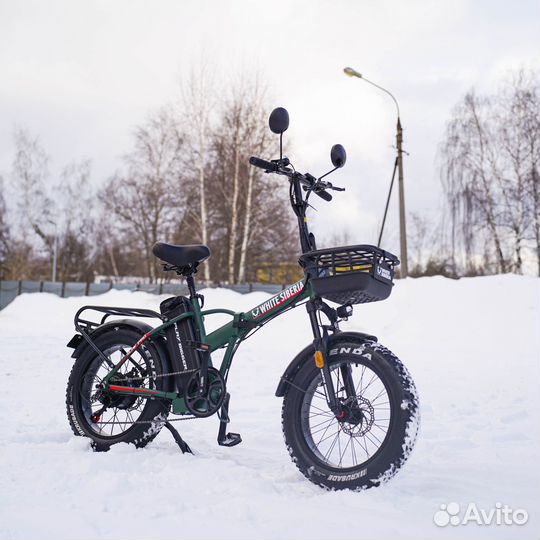 Электровелосипед White Siberia Slav PRO 1000W