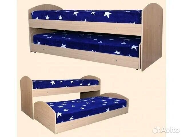 Детская выкатная кровать