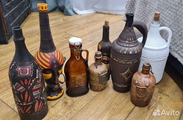 Бытулка, штоф, графин, ваза
