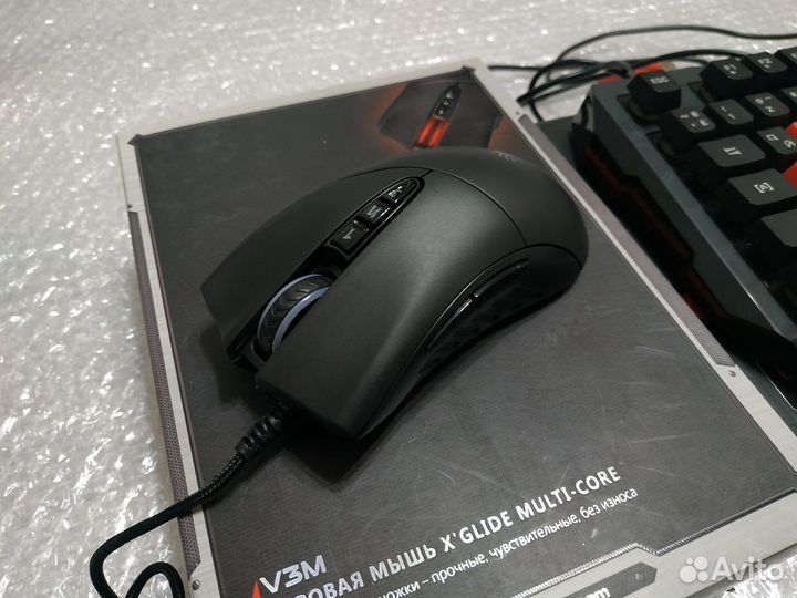 Игровой комплект клавиатура и мышь A4tech Bloody