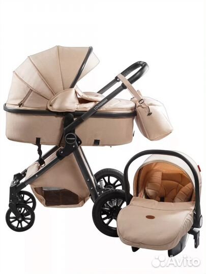 Коляска 3 в 1 совершенно новая