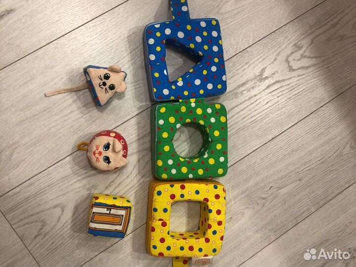 Мягкая игрушка кубик
