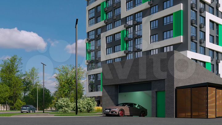 2-к. квартира, 38,8 м², 16/25 эт.