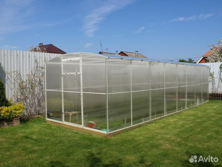 Теплица «Урожайная» прямостенная 3х6
