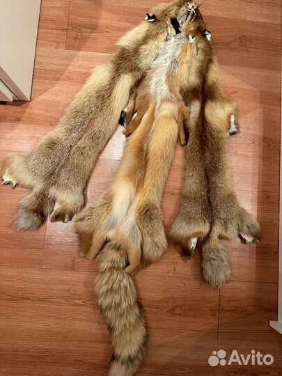 Лисья шкура/лисий мех