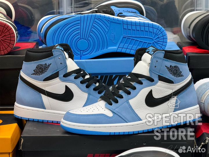 Кроссовки Nike Air Jordan 1 High University Blue