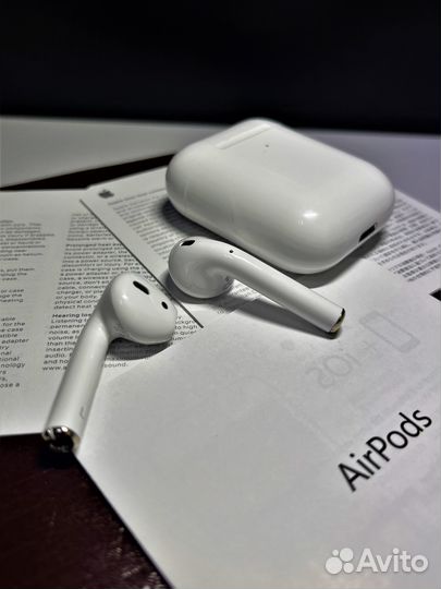 AirPods 2 Premium + чехол