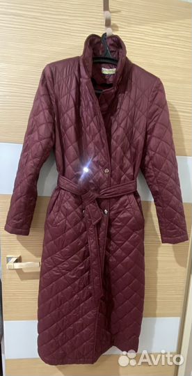 Плащ демисезонный женский стеганый