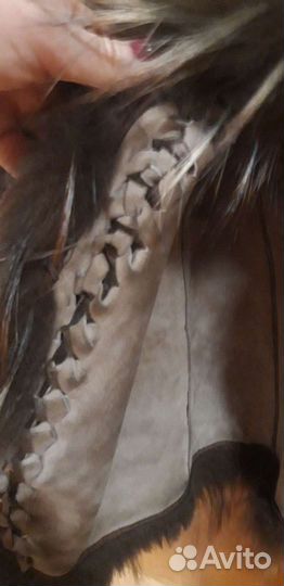 Натуральная дубленка (песец и пони)