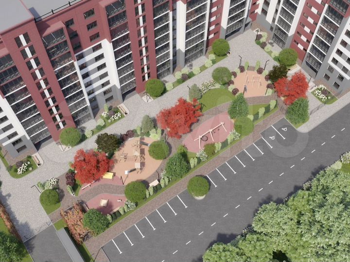 2-к. квартира, 46,3 м², 4/10 эт.