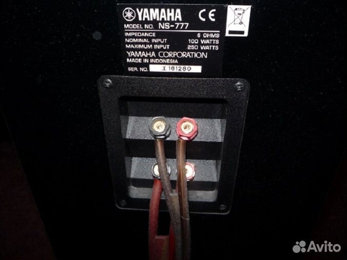 Акустические колонки yamaha NS - 777