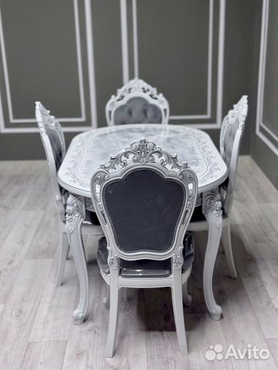 Стол и стулья от производителя. В наличии