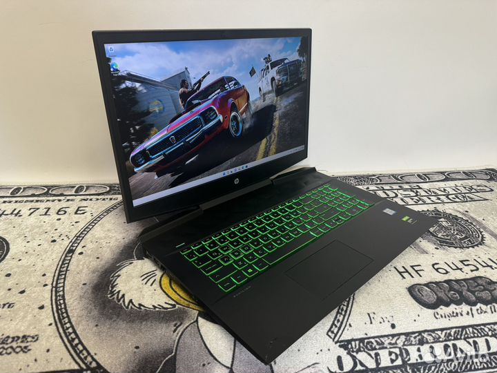 Игровой ноутбук HP gaming 17.3/32RAM/1tbssd/GTX