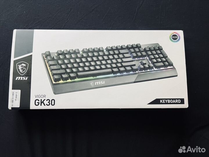 Клавиатура MSI vigor gk30