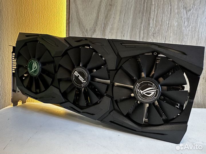 Видеокарта Asus Rog Strix GTX 1070 гарантия