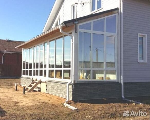 Окна на веранду