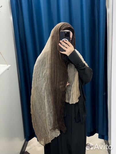 Жатый шарфик