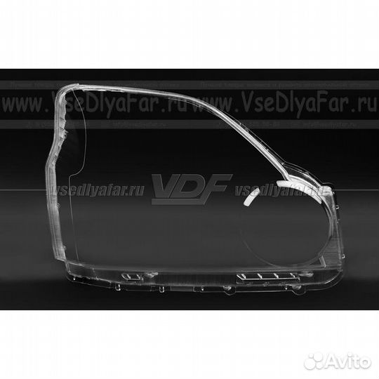 Стекло для фары Nissan X-Trail T31 (2007-2011) Пра