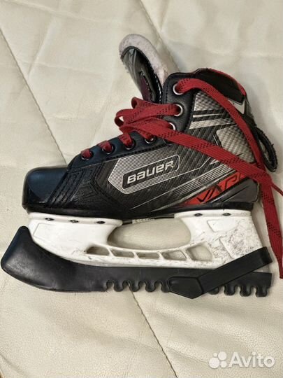 Хоккейные коньки bauer (вратарские)