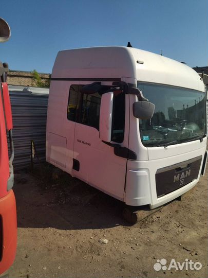 Кабина MAN TGX 2008