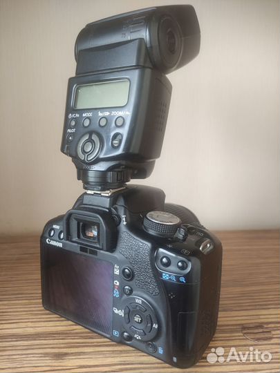 Canon EOS 500D + вспышка canon 430 ex2