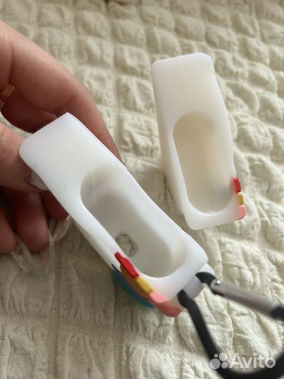Чехол единорог для наушников airpods 1,2