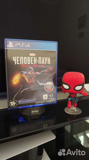 Человек Паук Майлз Моралес на Ps4 в идеальном сост