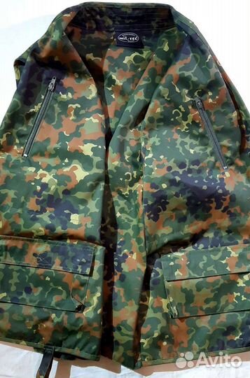 Men's vest by Mil-Tec flecktarn bundeswehr, new,XL