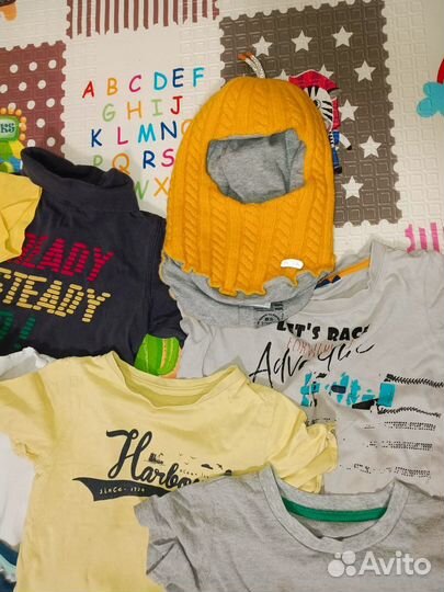 Одежда пакетом на мальчика 122