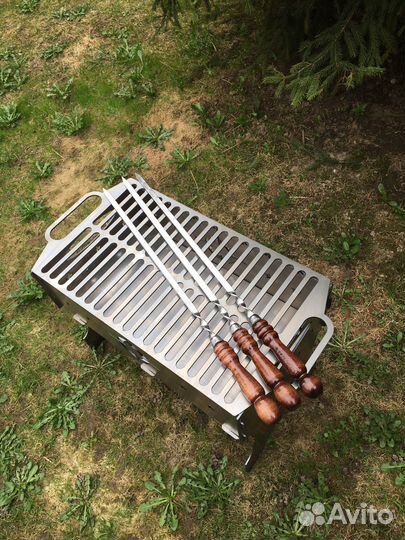 Гриль-решётка 3 мм, Х/к, нержавеющая сталь