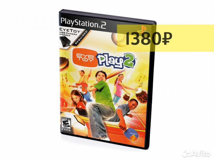 EyeToy Play 2, б/у, английский (PS2)