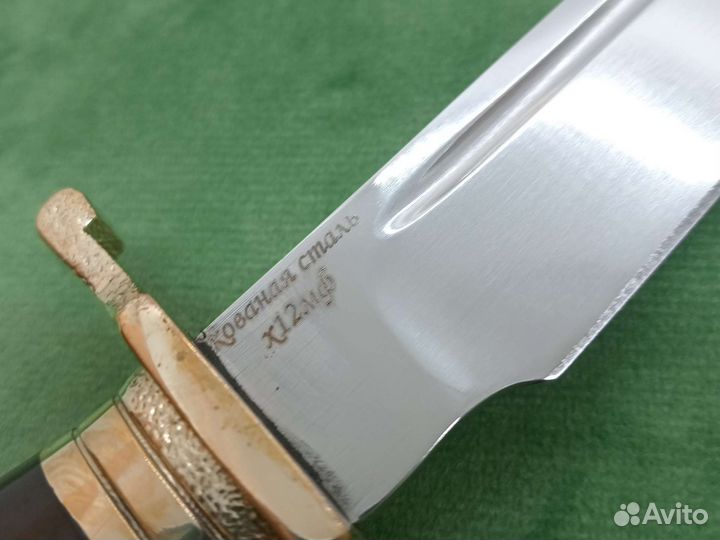Нож финка нквд из стали х12мф