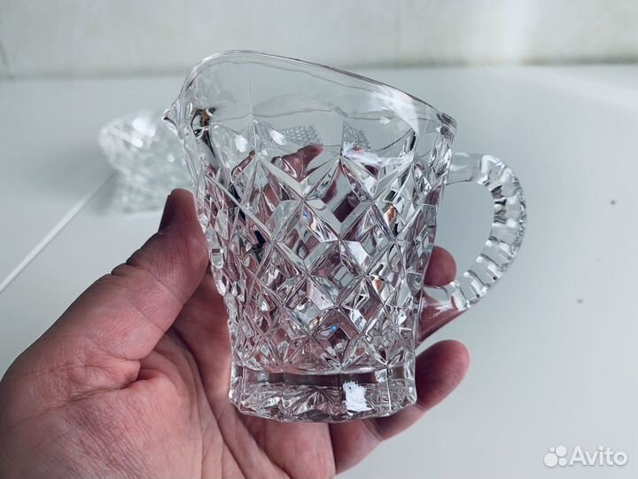 Набор хрустальный новый Bohemia