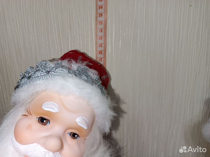 Дед мороз и снегурочка игрушки под елку