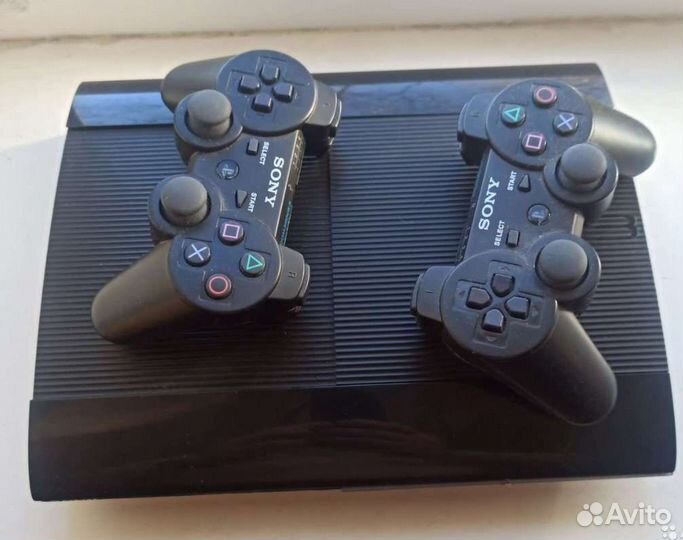 Sony PS3 super slim 500gb hen 80 игр