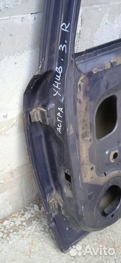 Дверь задняя правая Opel Astra H универсал