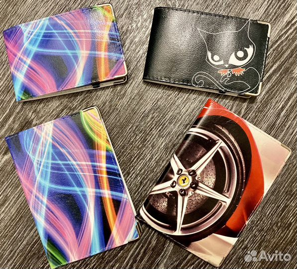 Визитница/обложка для карточек и документов новые