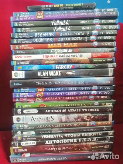Диски с играми на пк