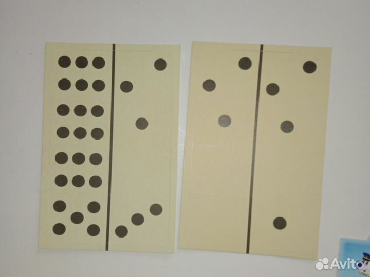 Бумажное домино от компании Трансаэро Transaero