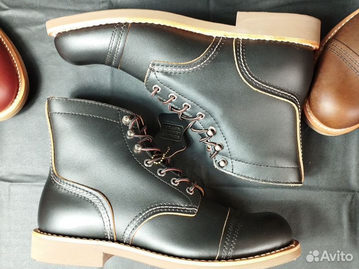 Ботинки Goodyear в стиле Red Wing Iron Ranger 8111