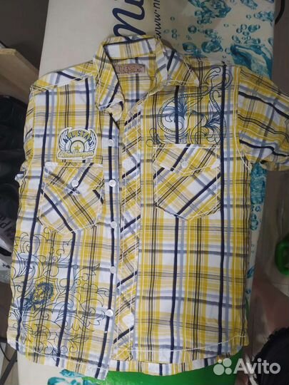 Рубашка для мальчика 128