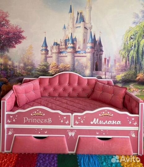 Детская кровать от 3 лет, матрас