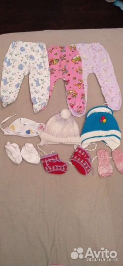 Вещи пакетом на девочку 56 62