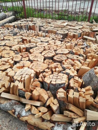 Дрова из дуба, березы