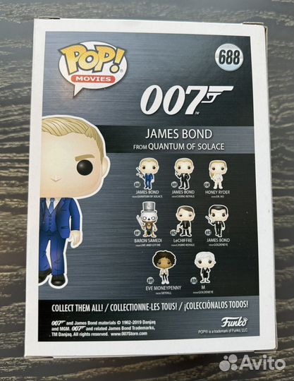 688 James bond 007 (Джеймс Бонд) Funko pop