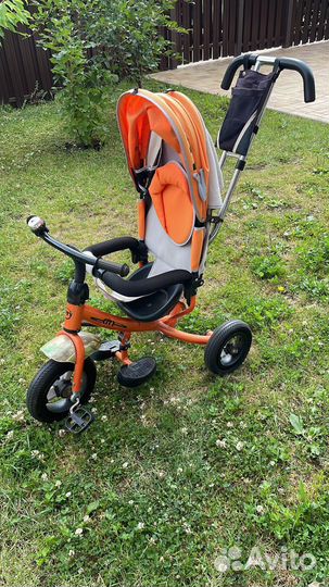 Детский трехколесный велосипед бу