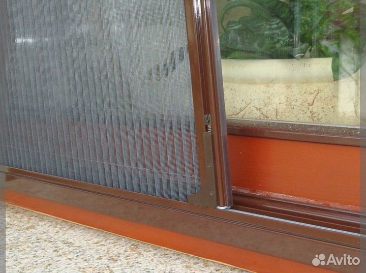 Москитная сетка плиссе