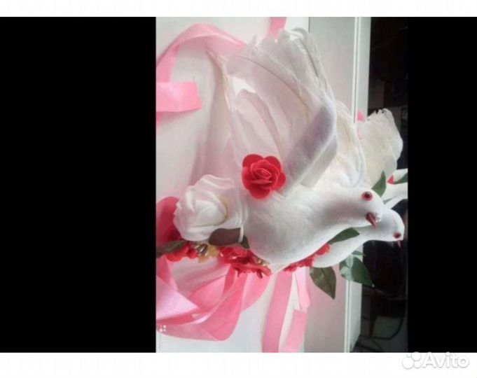 Свадебные украшения на машину продам